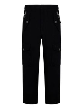 Balmain Pantaloni Cargo Neri