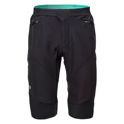 Pantaloni Corti Xray Gts Black / Bottle Green
