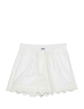 MSGM Pantaloncini Off white
