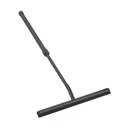 Teleskop Badezimmerwischer Schwarz