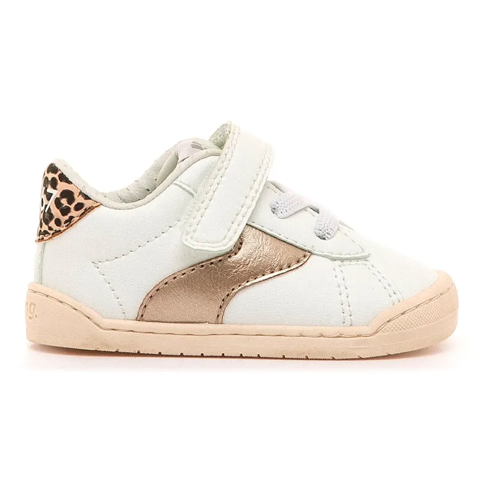 Sneaker Respect White / Leopard / Gold EU 25 - MTNG - FashionsVida