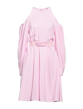 Midi-Kleid Damen Rosa 30,32,34,36 Damen