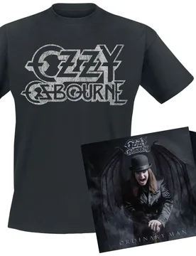 Ordinary Man von - LP & T-Shirt (Limited Edition, Standard) - None - unisex - Ozzy Osbourne - FashionsVida