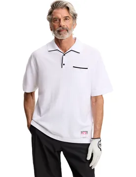 Polo 30Y Jesper Retro Relaxed, weiss s - J.lindeberg - FashionsVida