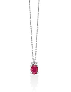 Collana Donna Oro Bianco CLD4660X