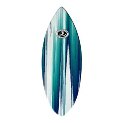 Skimboard Fiberglass 53.5´´ White / Light Blue 135.9 cm unisex