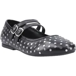 Nixie Leather Womens Black Shoes - Size Uk 4