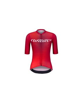 Maglia bici ciclismo donna AURORA CHERRY RED