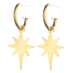 Just Trade Starburst Hoops