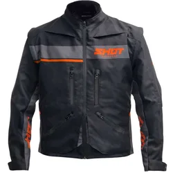 Giacca Moto Enduro CONTACT ASSAULT 2.0 Nero Arancio taglia 3XL