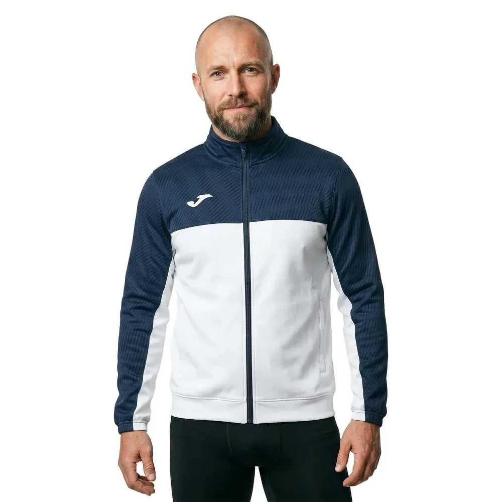 Montreal Raincoat White / Navy M - Joma - FashionsVida