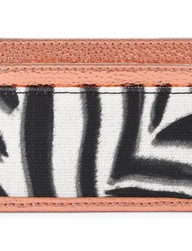 Tarjetero de mujer con estampado animal print - Kurt Geiger - FashionsVida