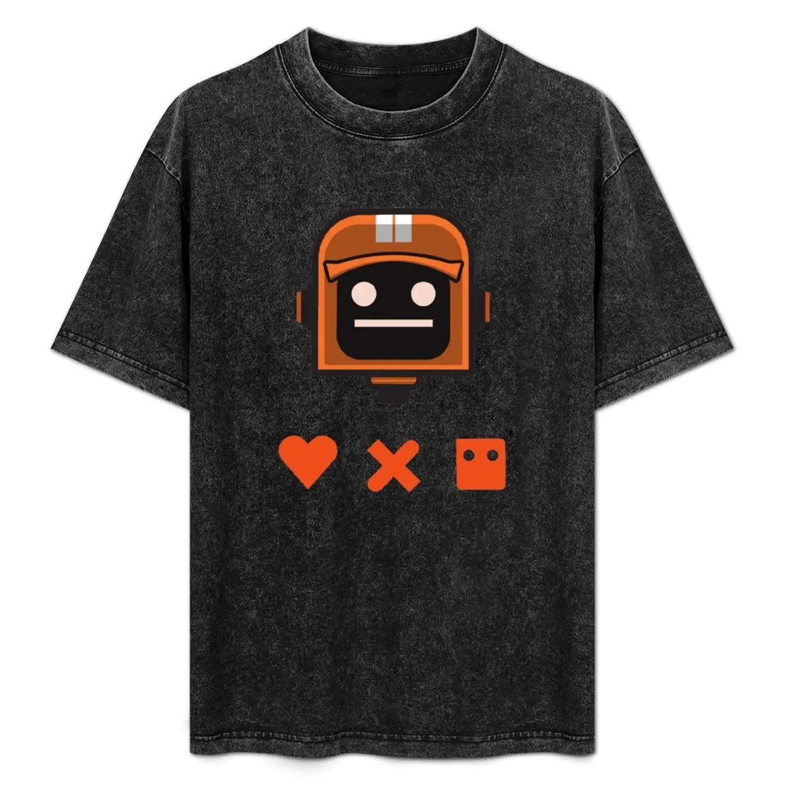 Orange robot T-Shirt - Aliexpress - FashionsVida