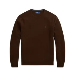 Maglioni uomo - ls cn pp long sleeve pullover - marrone