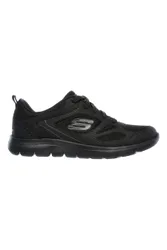 Sneakers nere in pelle e mesh con soletta memory foam Summits Suited 39