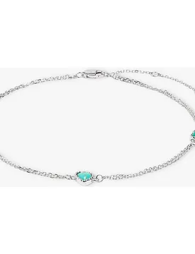 Tobillera de plata de ley estilo cadena - Parfois - FashionsVida