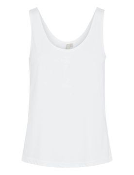 PIECES Top 'Kamala' blanco