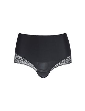 Braga faja con encaje negro negro XXL