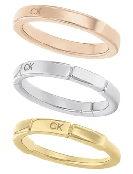 Bague 35000458 Gold / Silver / Rose Gold 56