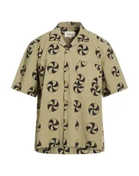 Hemd Herren Militärgrün M,S Herren
