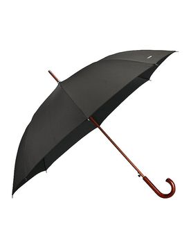 Regenschirm WOOD CLASSIC Black schwarz baby