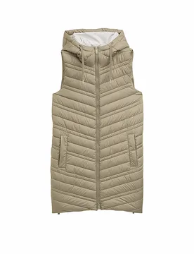 Gilet trapuntato beige S - Tom tailor - FashionsVida