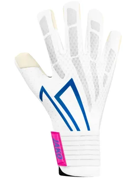 Torwart-Handschuh RS89 TEAM Protection (weiß/rhodamine rot/blau / Größe 8 / Handschuhe) - Jako - FashionsVida