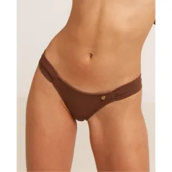 Braga de bikini brasileña en tejido con textura