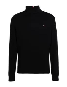 Rollkragenpullover Herren Schwarz L,M,XL,XS,XXXL Herren - Tommy hilfiger - FashionsVida