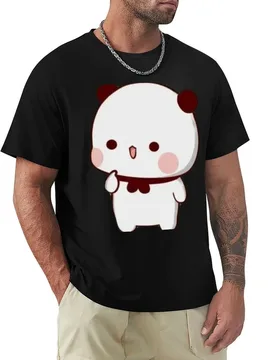 Panda Bear And Brownie True Love BUBU DUDU Couple 2024 v10 T-Shirt Lightweight Sport Basic T-Shirt - Aliexpress - FashionsVida