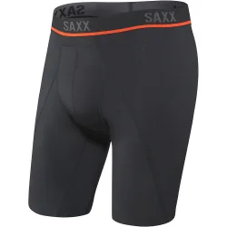 Kinetic hd long malla corta running hombre Negro (M)
