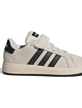 Sneaker Grand Court 00s Wonder White / Core Black / Wonder White EU 34 - Adidas - FashionsVida
