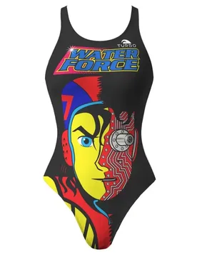 Water Force Pro Resist Swimsuit Multicoloured S Women - TURBO - FashionsVida
