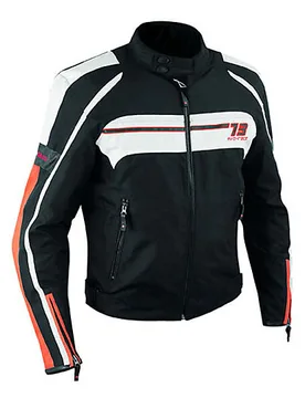 Giubbotto Moto In Tessuto A-Pro Modello Time 73 Arancio taglia XL - American-pro - FashionsVida