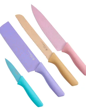 Messer-Set in Granitoptik 4er-Set - Basilico - FashionsVida