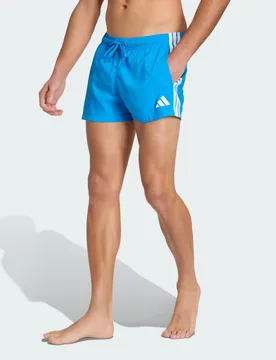 SHORT DA NUOTO 3 STRIPES 3 INCH S Bright Blue / White - Adidas - FashionsVida