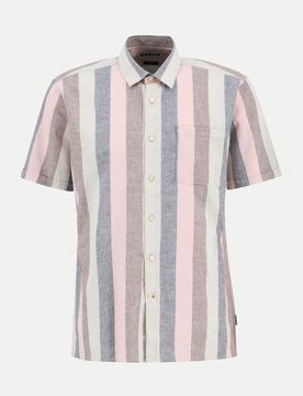 Barbour Hemd Portwell Rosa XL