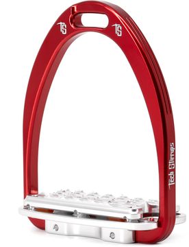 TechStirrups Steigbügel Siena Plus, red