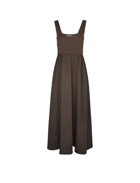 Comma Midikleid marron 42 - Comma - FashionsVida