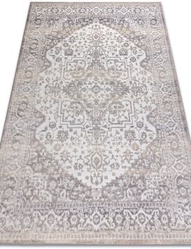 Teppiche Teppich Aura J2818 Grau / Hellbeige - 80x150 Cm 80x150 Cm