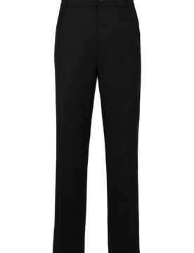 Wool Flannel Tailored Trousers