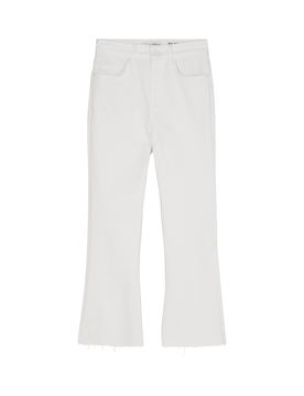 DENIM TROUSER, HIGH WAIST, FLARED F female