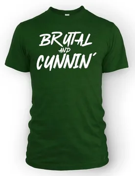 A-Brutal and Cunnin' Ork Wargaming Fan Shirt | Handmade gift for Tabletop Gamers | Short Sleeved Unisex Graphic Tee | A - Aliexpress - FashionsVida