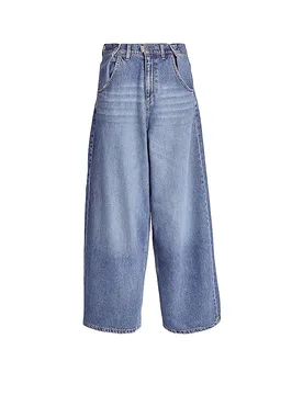 Jeans Wide Leg 22_OVER THE TOP azul 27/L32 - Pnts - FashionsVida