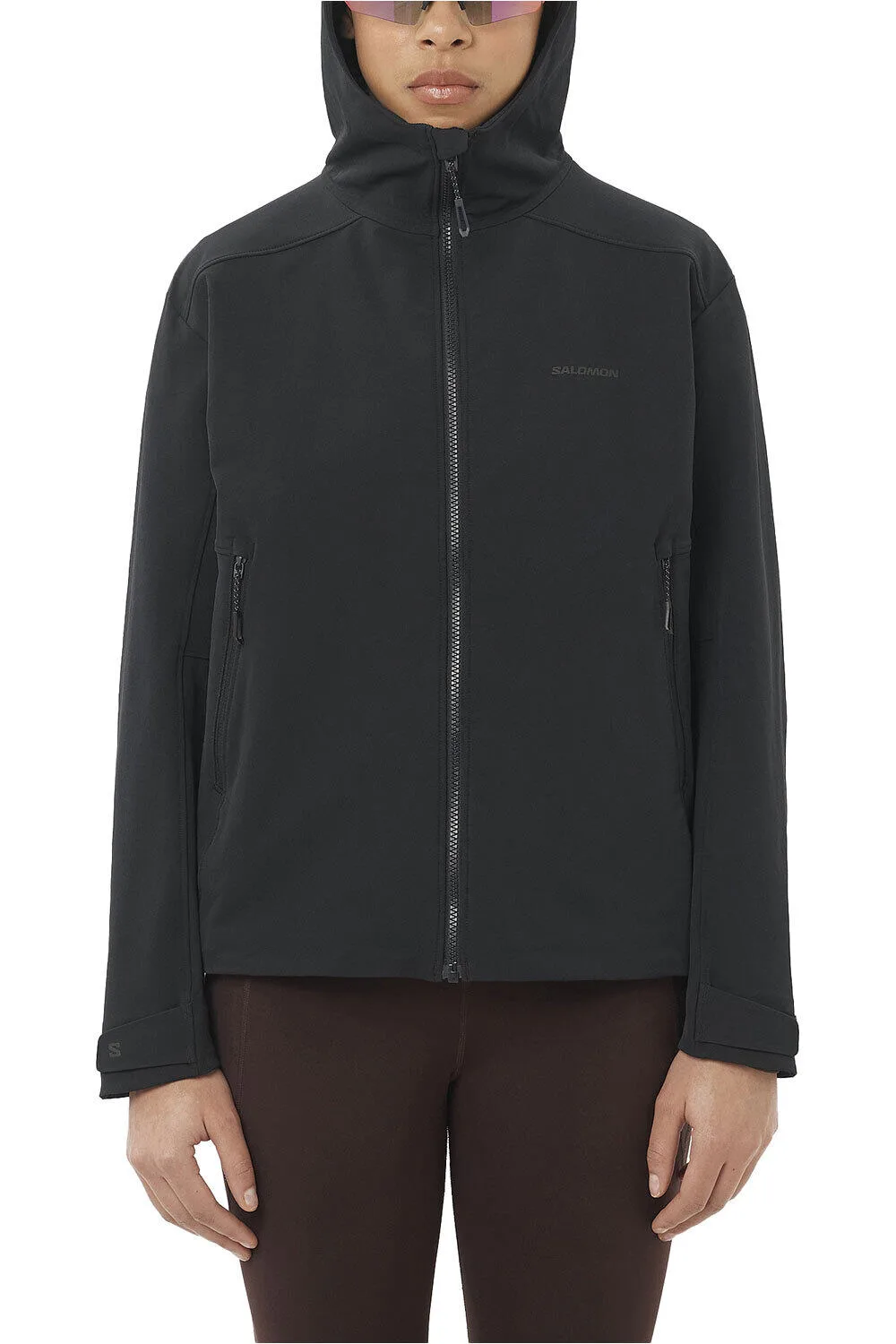 Outpeak chaqueta softshell mujer Negro (M) - Salomon - FashionsVida