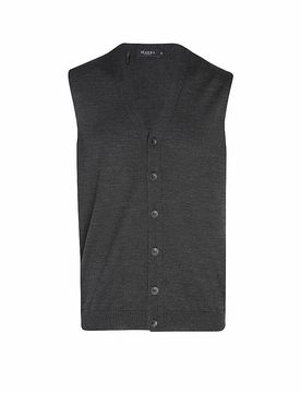 MAERZ Strickweste grau 56 herren