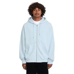 Felpa Con Zip Single Stone Tw Light Blue Acid M