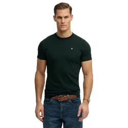 T-shirt à Manches Courtes Essential Sdco Logo Forest Green / Fluro Yellow S