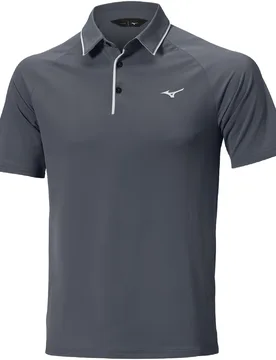 Mizuno Polo Classic Piqué, grau l - Mizuno - FashionsVida