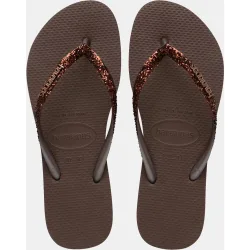 Chanclas de dedo Mujer Slim Glitter